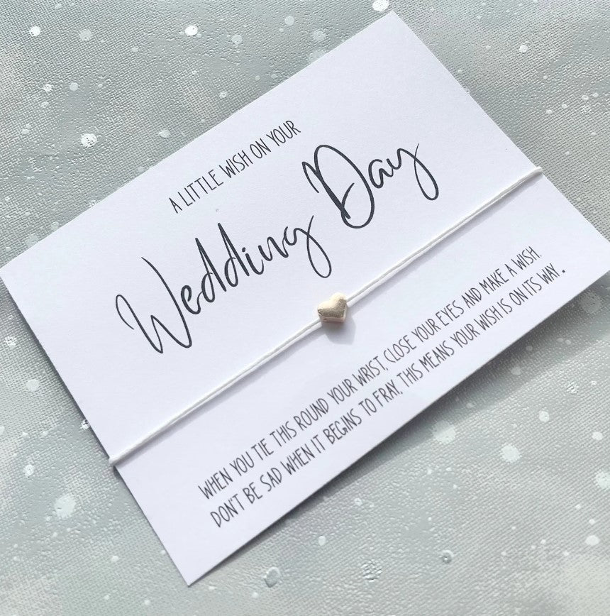 Wedding Day Wish Bracelet