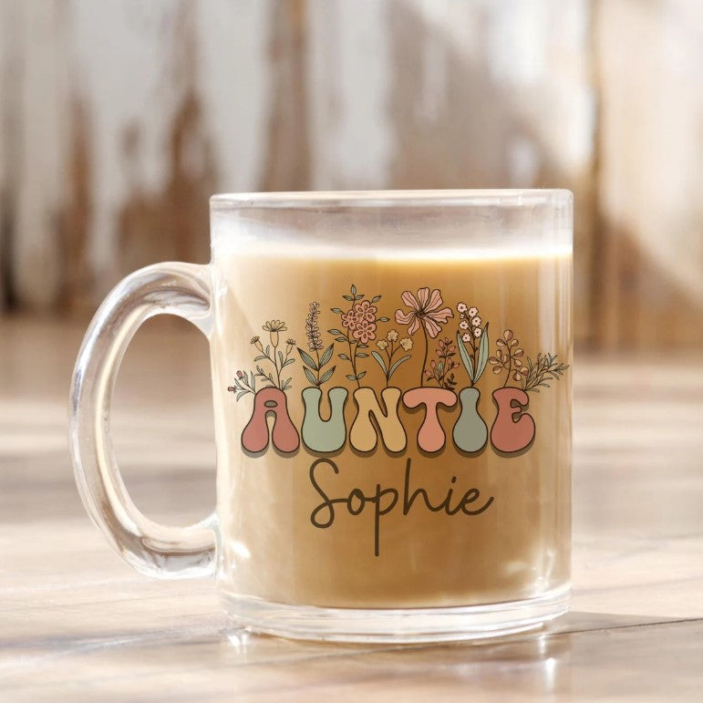 Auntie Glass Mug