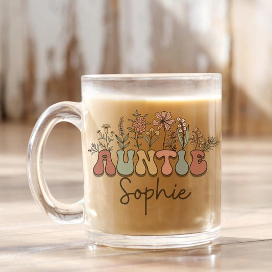 Auntie Glass Mug