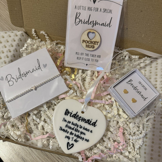 Bridesmaid Letter Box Gift Box