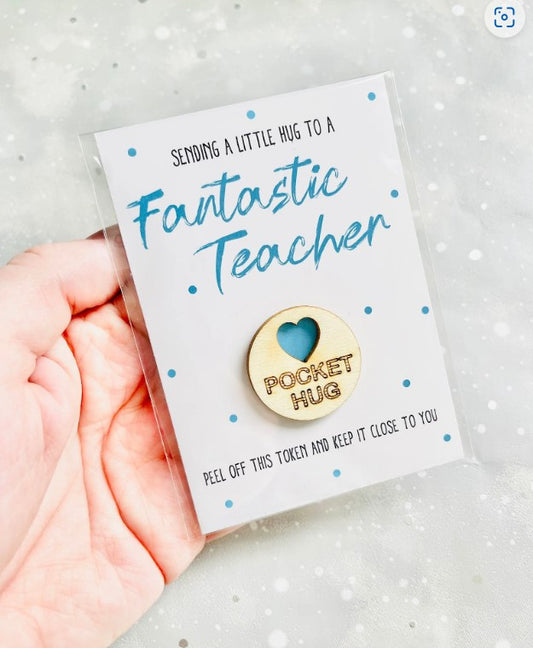 Fantastic Teacher Pocket Hug