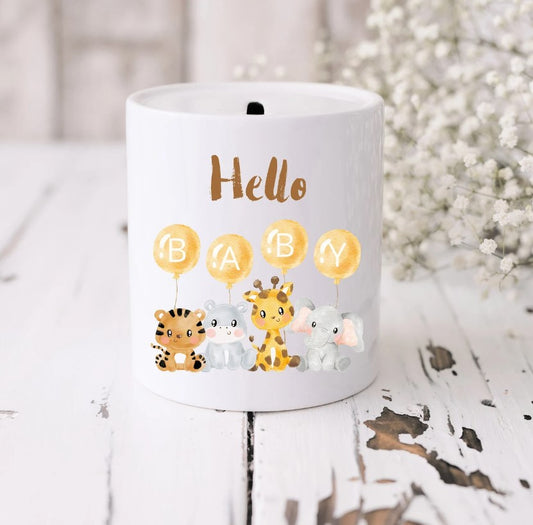 Hello Baby Money Box