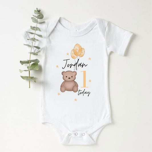 Babies 1st Birthday Vest