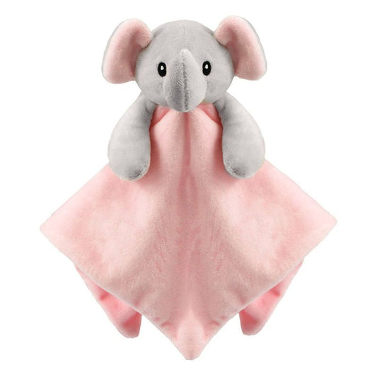 Pink and Grey Elephant Comforter