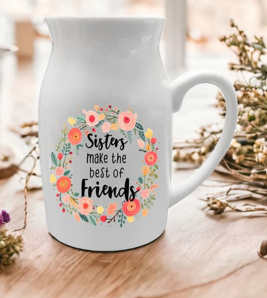 Personalised Sister Vase