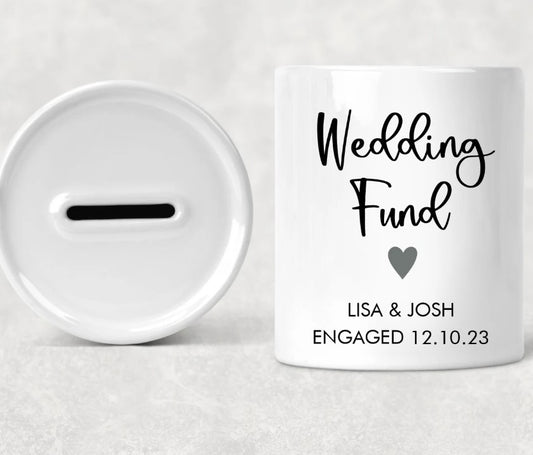 Personal Wedding Fund Money Box