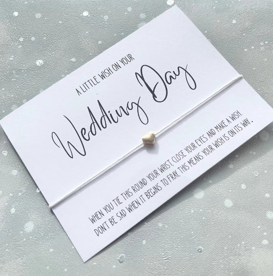 Wedding Day Wish Bracelet