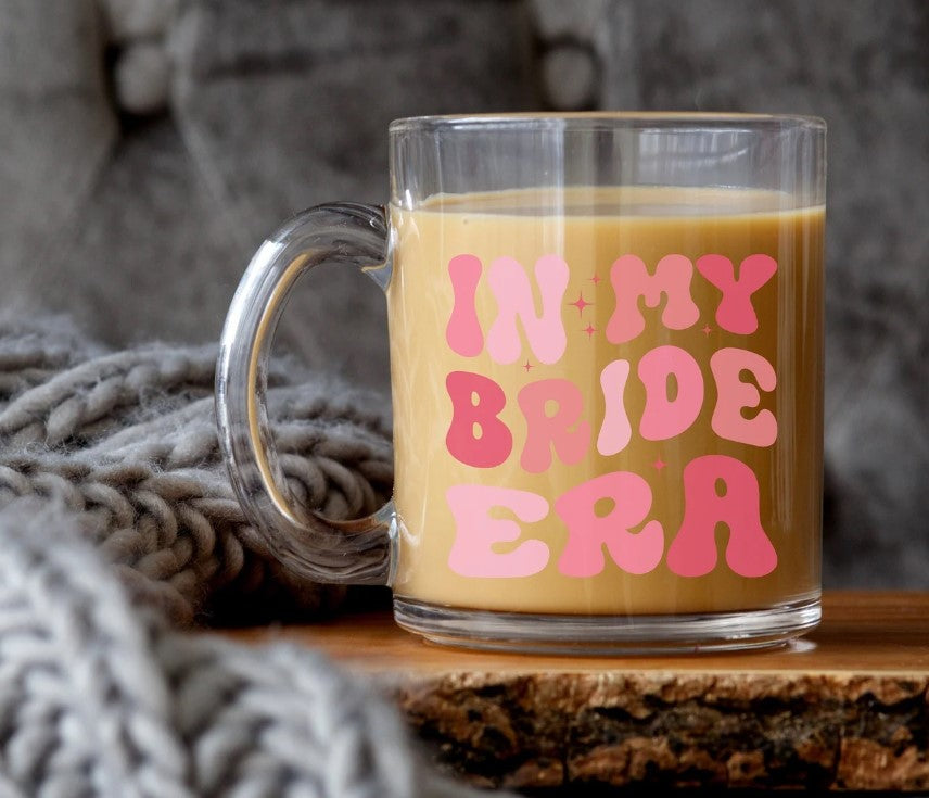 In My Bride Era Glass Mug