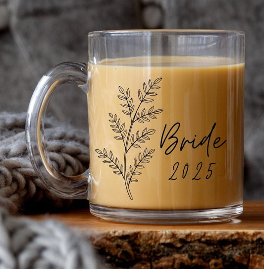 Bride Glass Mug