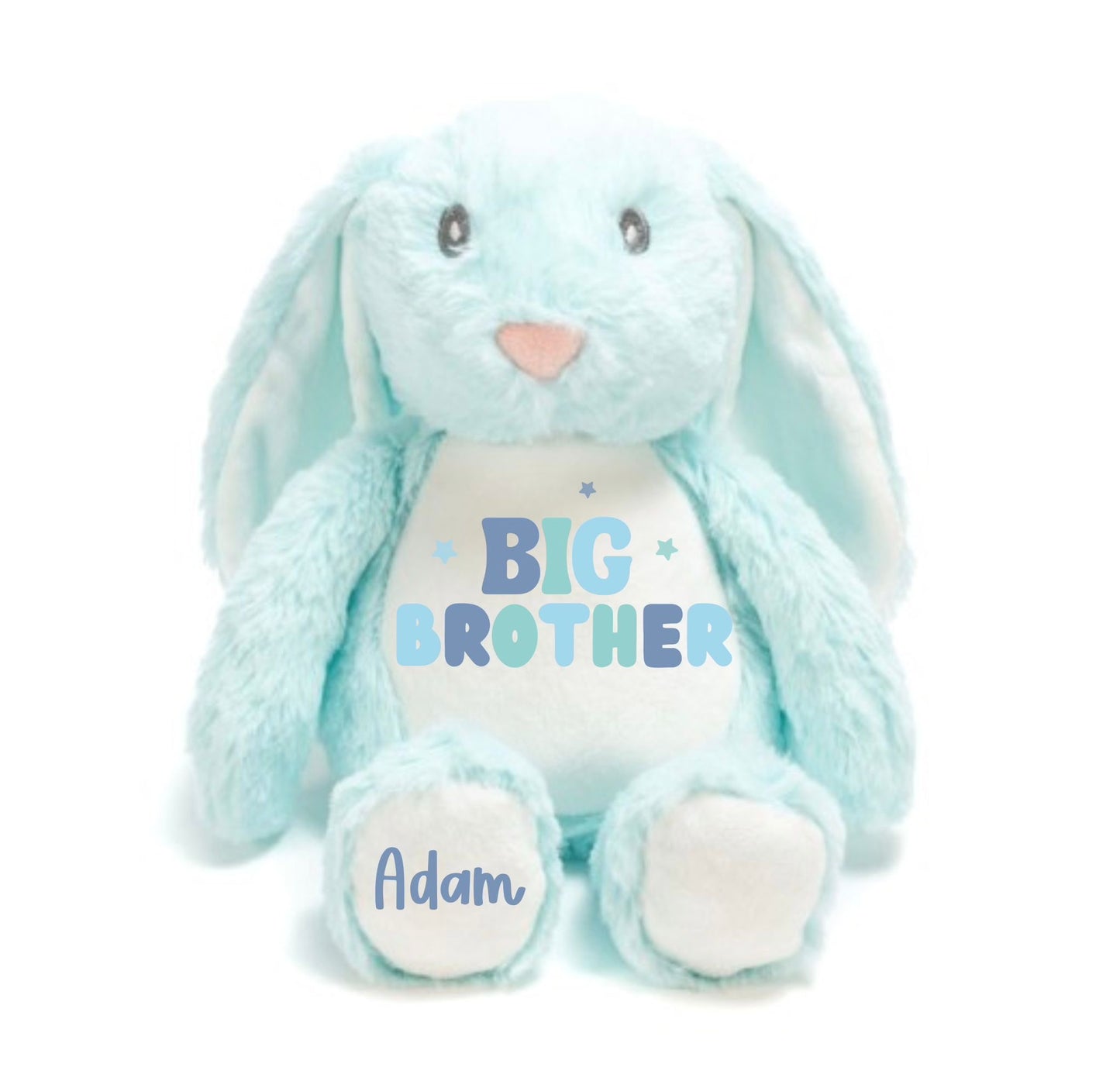 Personalised Blue Big Brother Bunny